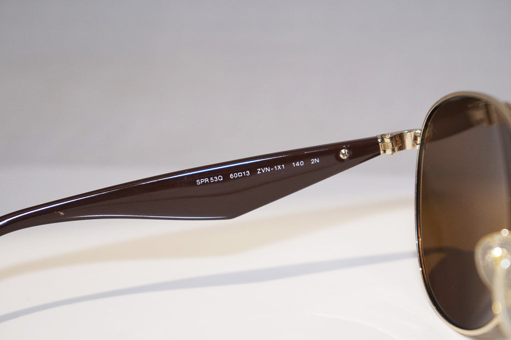 PRADA Mens Designer Sunglasses Brown Aviator SPR 53Q ZVN-1X1 15617
