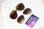 PRADA Mens Designer Sunglasses Brown Aviator SPR 53Q ZVN-1X1 15617