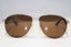 PRADA Mens Designer Sunglasses Brown Aviator SPR 53Q ZVN-1X1 15617