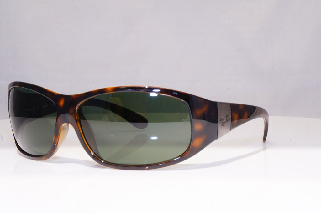 RAY-BAN Mens Womens Unisex Designer Sunglasses Brown Wrap RB 4110 710 18618