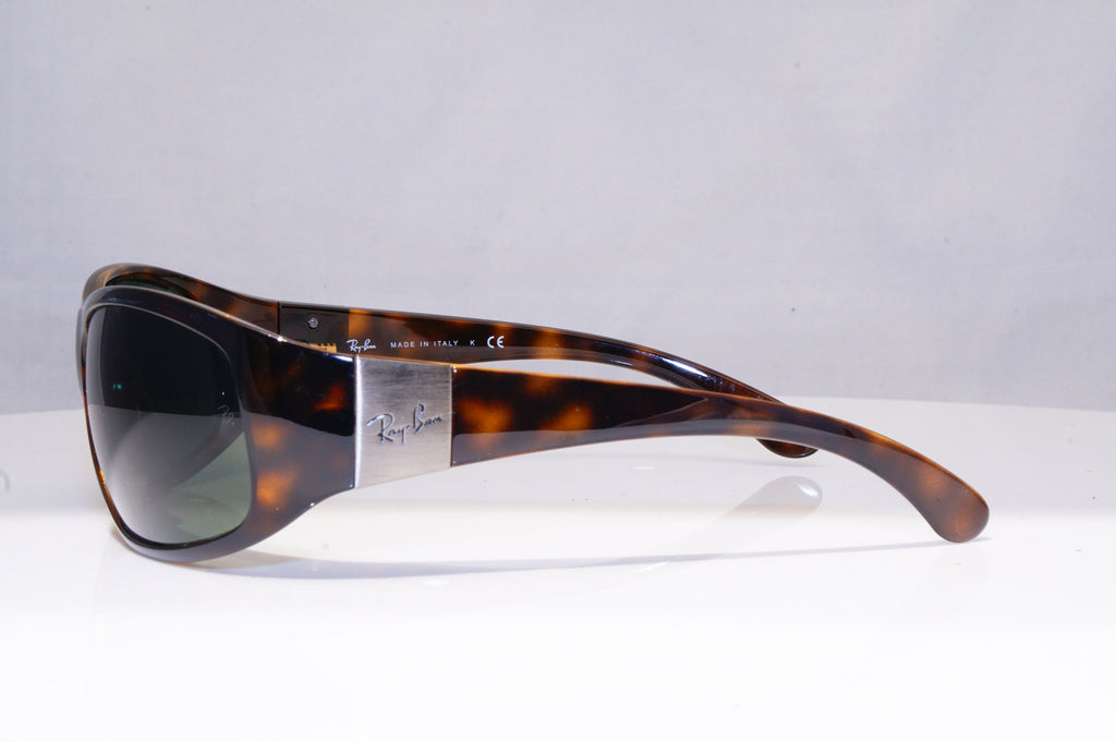 RAY-BAN Mens Womens Unisex Designer Sunglasses Brown Wrap RB 4110 710 18618