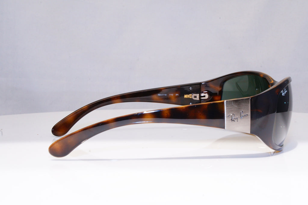 RAY-BAN Mens Womens Unisex Designer Sunglasses Brown Wrap RB 4110 710 18618