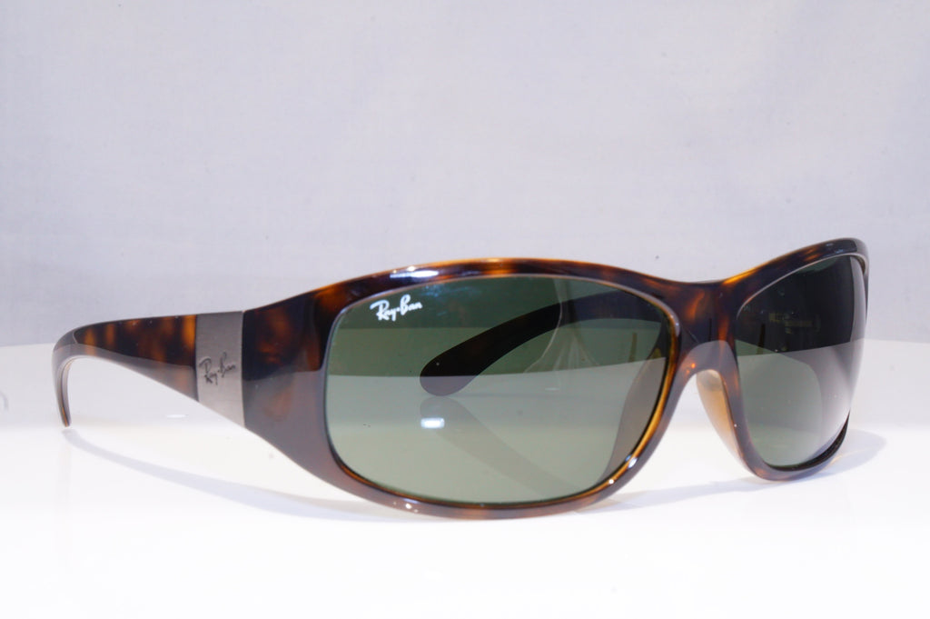 RAY-BAN Mens Womens Unisex Designer Sunglasses Brown Wrap RB 4110 710 18618