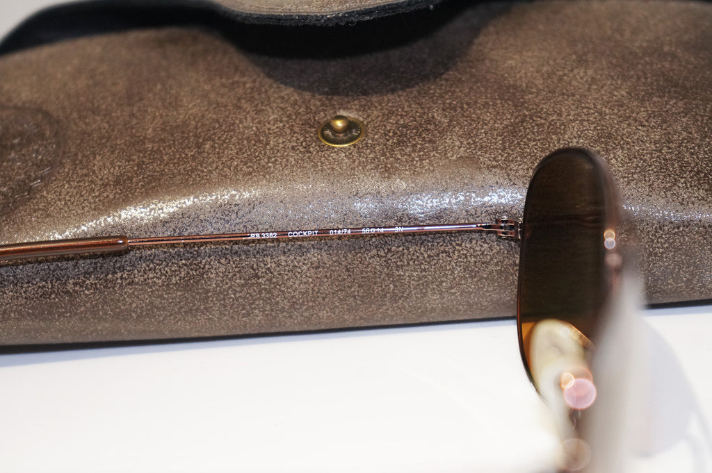 RAY-BAN Mens Designer Sunglasses Brown Cockpit RB 3362 014/74 15649