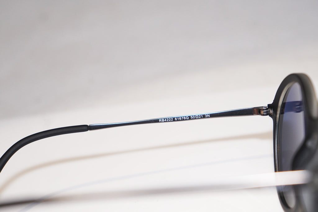 RAY-BAN Mens Unisex Designer Flash Mirror Sunglasses Round RB 4222 61676Q 15655