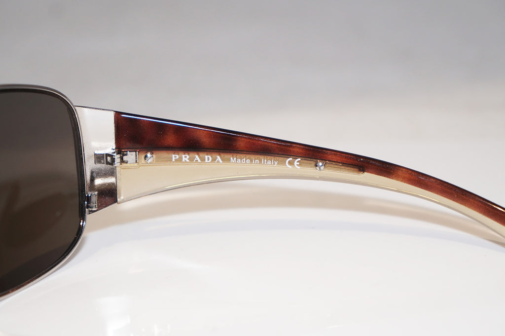 PRADA Mens Designer Sunglasses Silver Aviator SPR 75G 1BC-5G1 15644