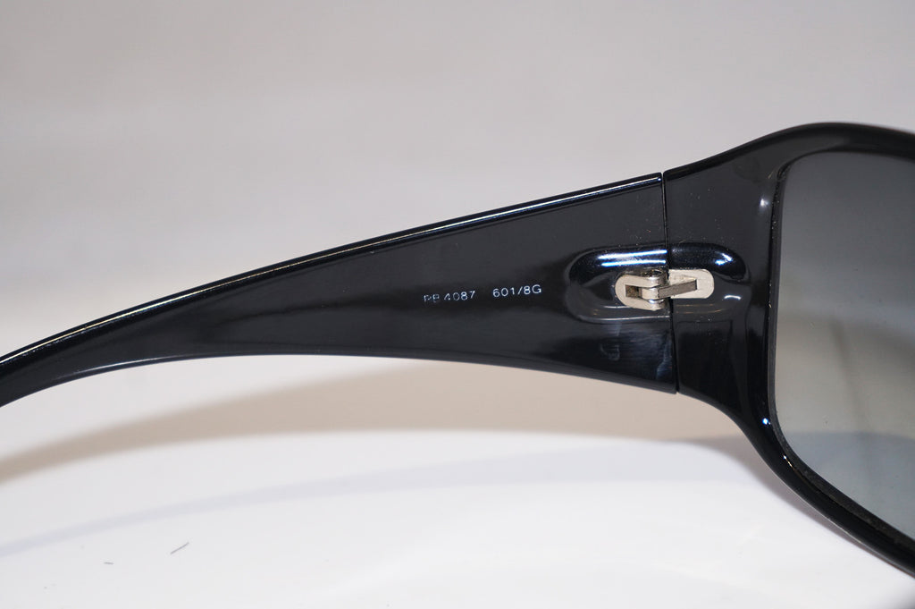 RAY-BAN Womens Designer Sunglasses Black Shield RB 4087 601/8G 15646