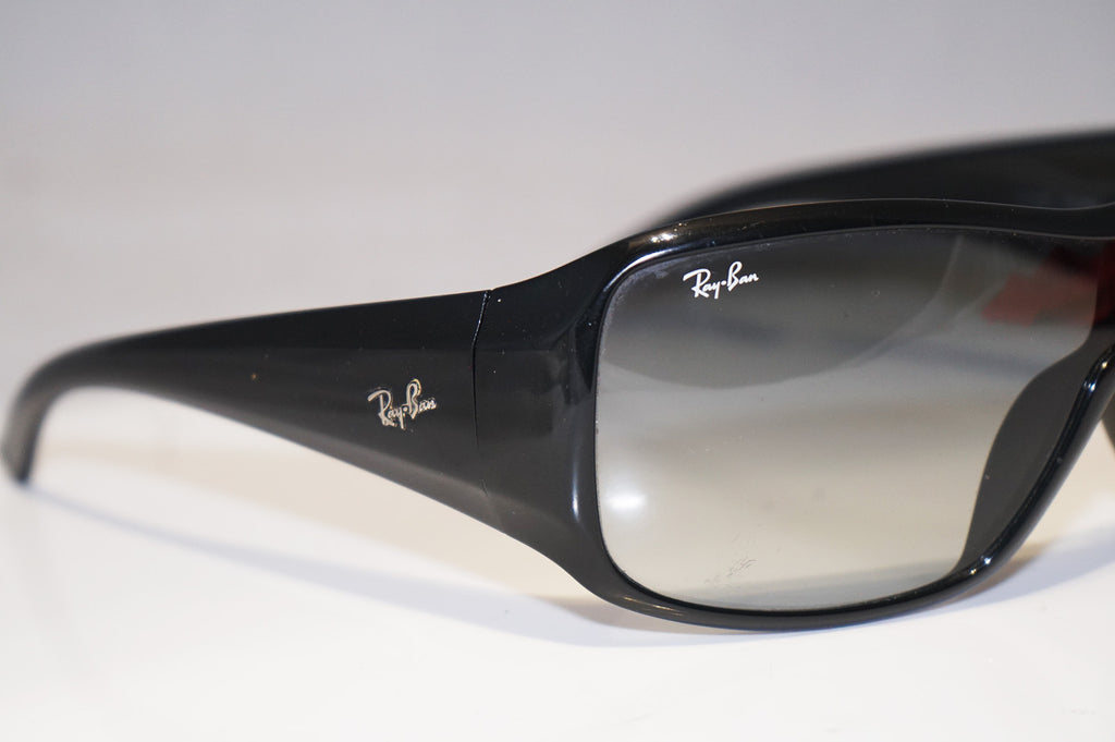RAY-BAN Womens Designer Sunglasses Black Shield RB 4087 601/8G 15646