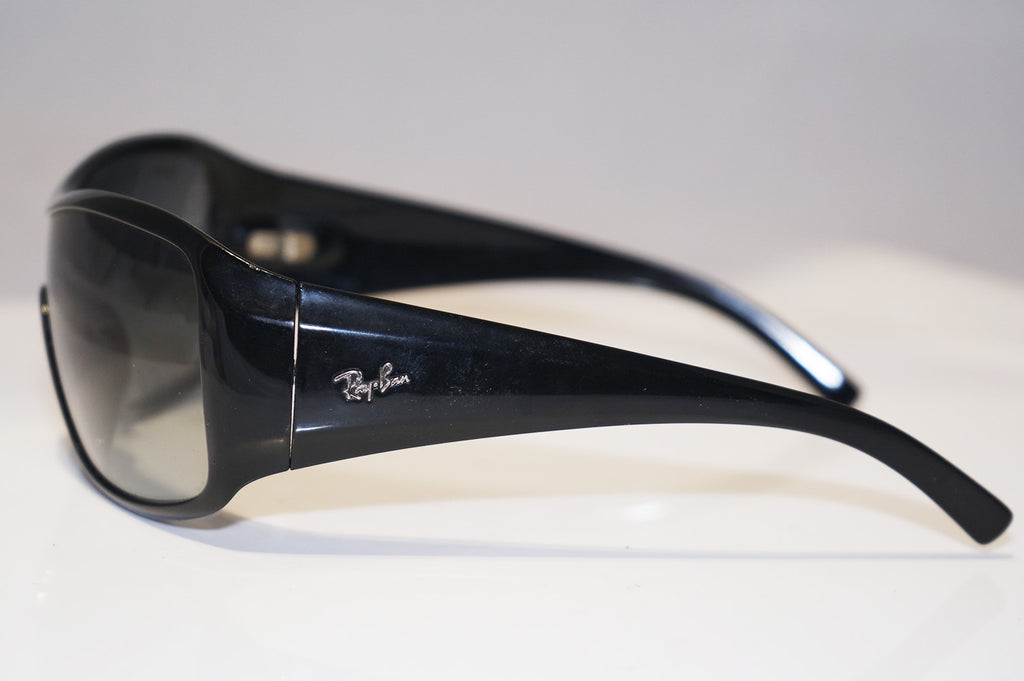 RAY-BAN Womens Designer Sunglasses Black Shield RB 4087 601/8G 15646