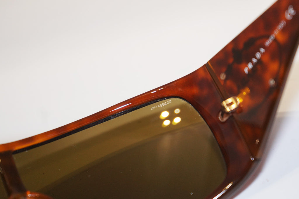 PRADA Womens Designer Sunglasses Brown Shield SPR 04H 2AU-2P1 15362