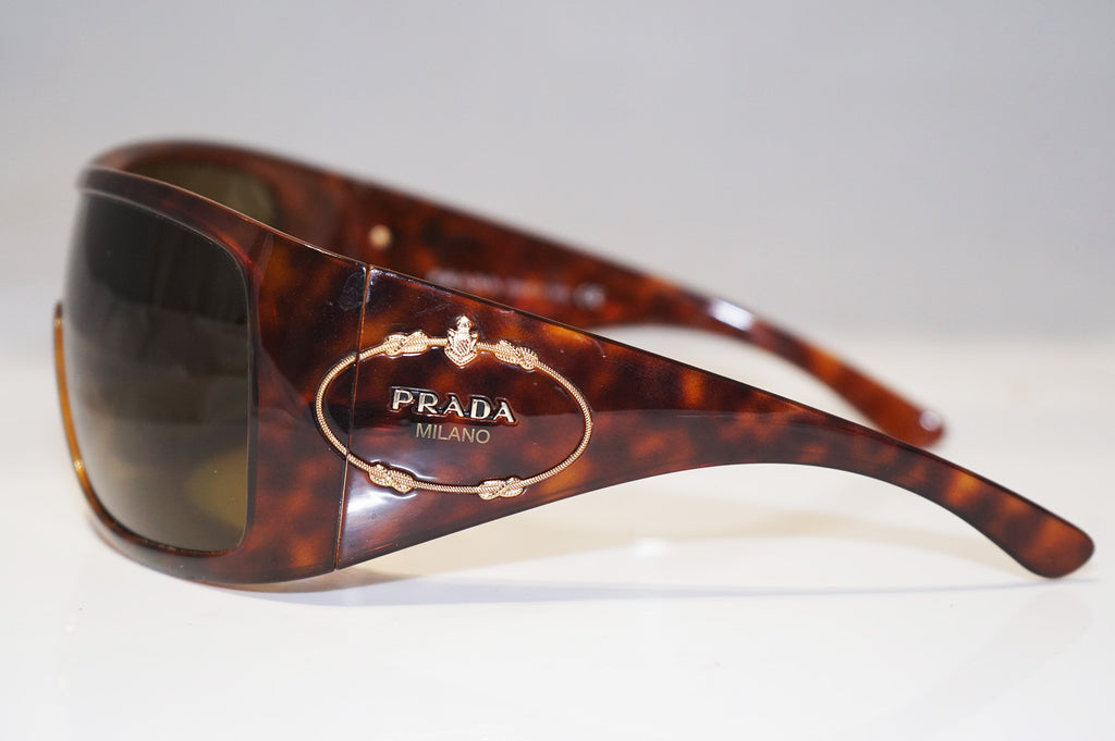 PRADA Womens Designer Sunglasses Brown Shield SPR 04H 2AU-2P1 15362