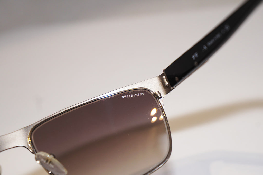 PRADA Mens Designer Sunglasses Black Rectangle SPR 51O GAQ-0A7 15351