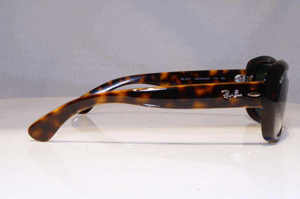 RAY-BAN Womens Boxed Sunglasses Brown Rectangle JACKIE OHH RB 4101 710 22205