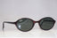 RAY-BAN 1990 Vintage Mens Designer Sunglasses Brown Oval RB 2005 W2835 15355