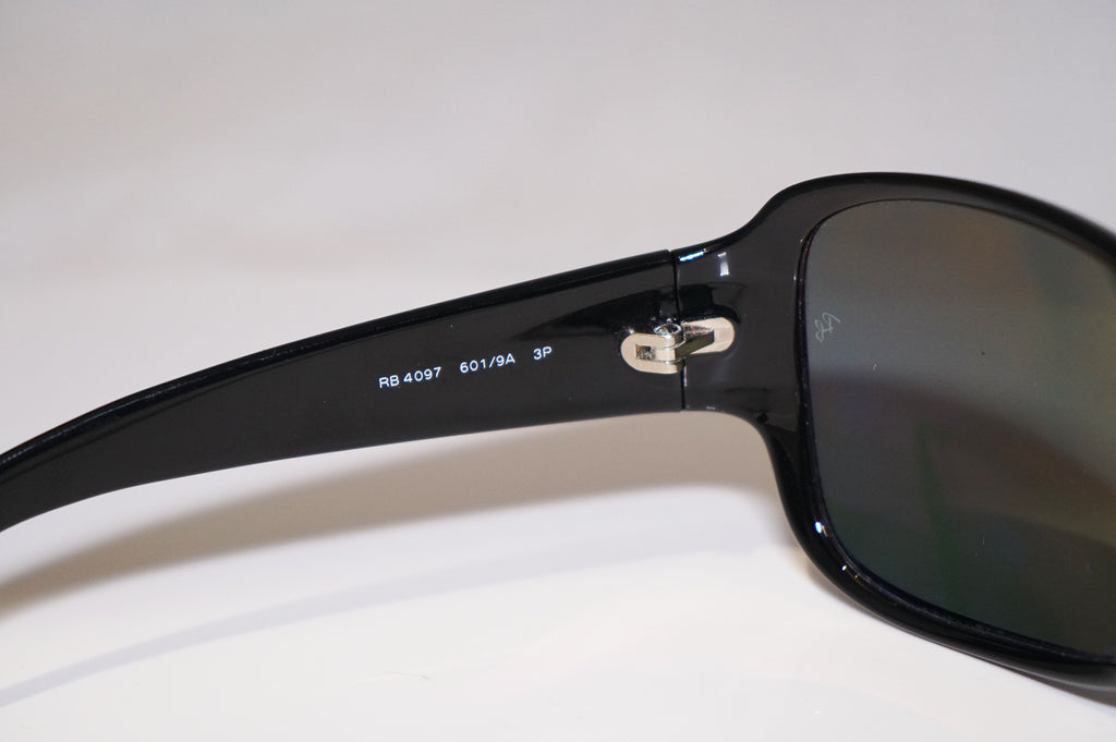 RAY-BAN Womens Designer Polarized Sunglasses Black Wrap RB 4097 601/9A 16653