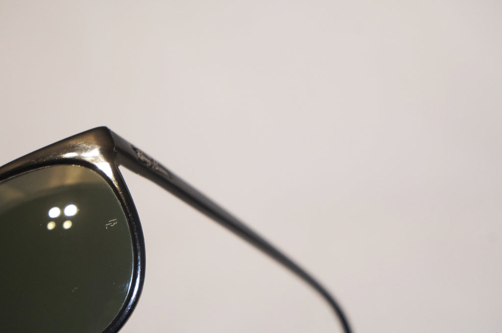 RAY-BAN 1990 Vintage Mens Designer Sunglasses Black Cats Bausch Lomb 7 15347