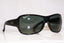 RAY-BAN Womens Designer Polarized Sunglasses Black Wrap RB 4097 601/9A 16653