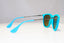 RAY-BAN Womens Mirror Designer Sunglasses Blue ERIKA VELVET RB 4171 607955 18657