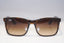 RAY-BAN Mens Designer Sunglasses Brown Rectangle RB 4232 710/13 15341