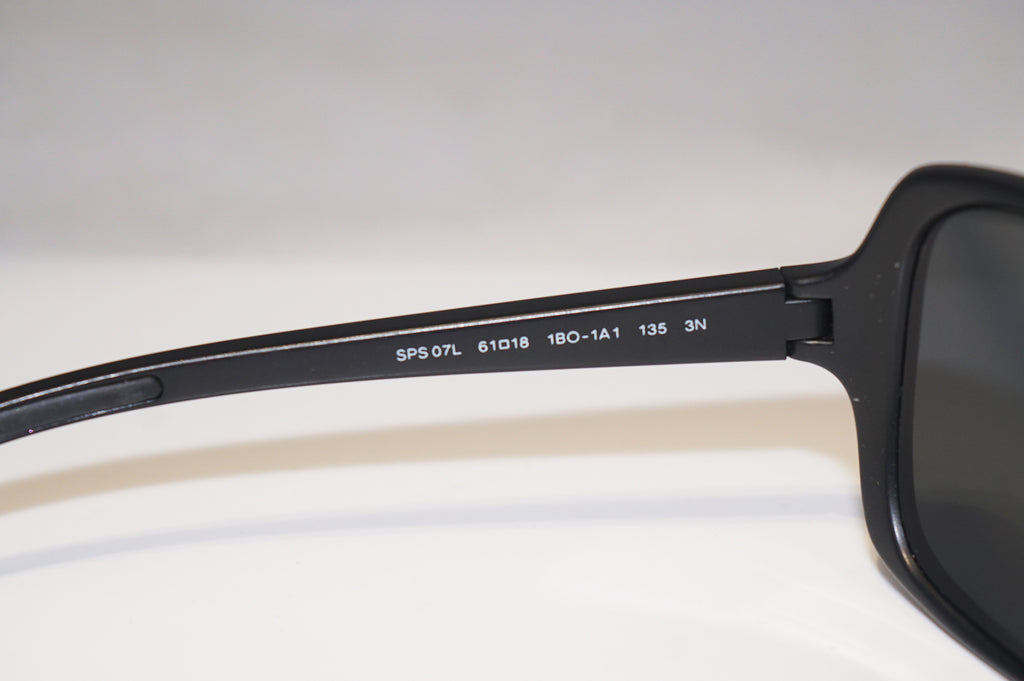 PRADA Mens Designer Sunglasses Black Square SPS 07L 1BO-1A1 15664