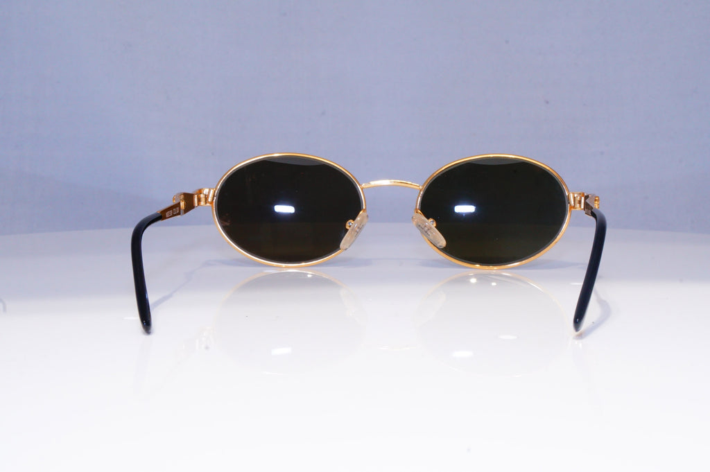 GIANNI VERSACE Mens Vintage 1990 Designer Sunglasses Gold S09 30 19996 NOS