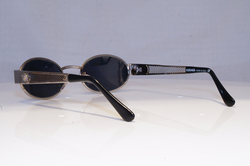 GIANNI VERSACE Mens Vintage 1990 Designer Sunglasses Silver X21 29 20033 NOS