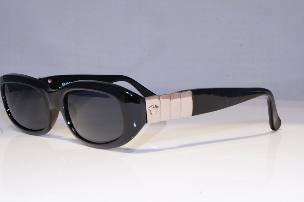 GIANNI VERSACE Mens Vintage 1990 Designer Sunglasses Black 293/M N52 19997 NOS
