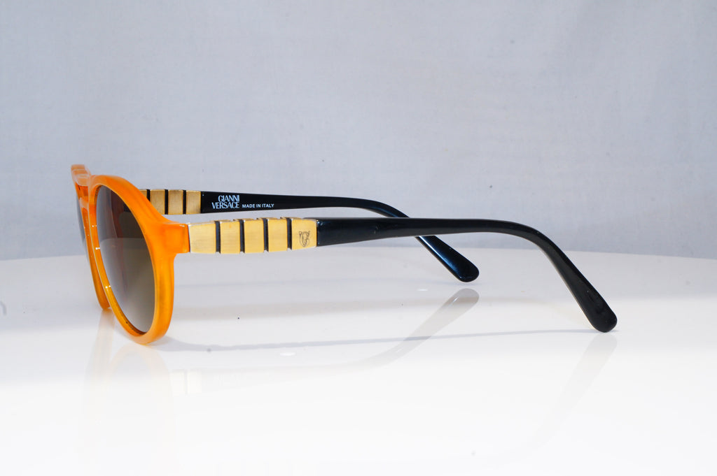 GIANNI VERSACE Mens Vintage 1990 Designer Sunglasses Rectangle 535 682 18827