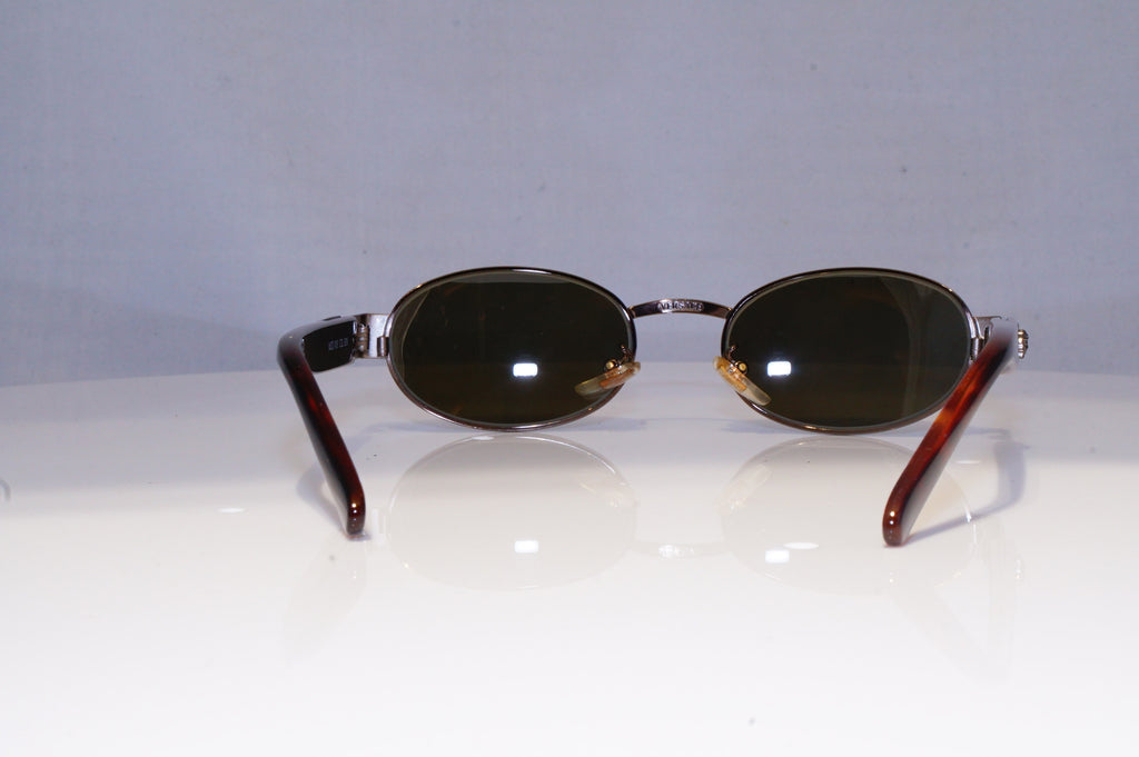 GIANNI VERSACE Mens Vintage 1990 Designer Sunglasses Brown X19 62M 20063 NOS