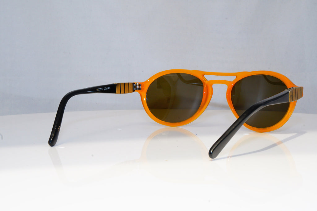 GIANNI VERSACE Mens Vintage 1990 Designer Sunglasses Rectangle 535 682 18827