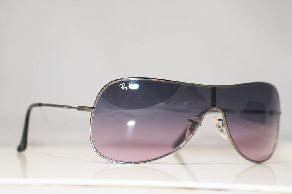 RAY-BAN Mens Designer Sunglasses Black Shield RB 3211 004/90 15687