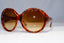 TOM FORD Womens Oversized Designer Sunglasses Brown Round Ali TF0221 53F 18813