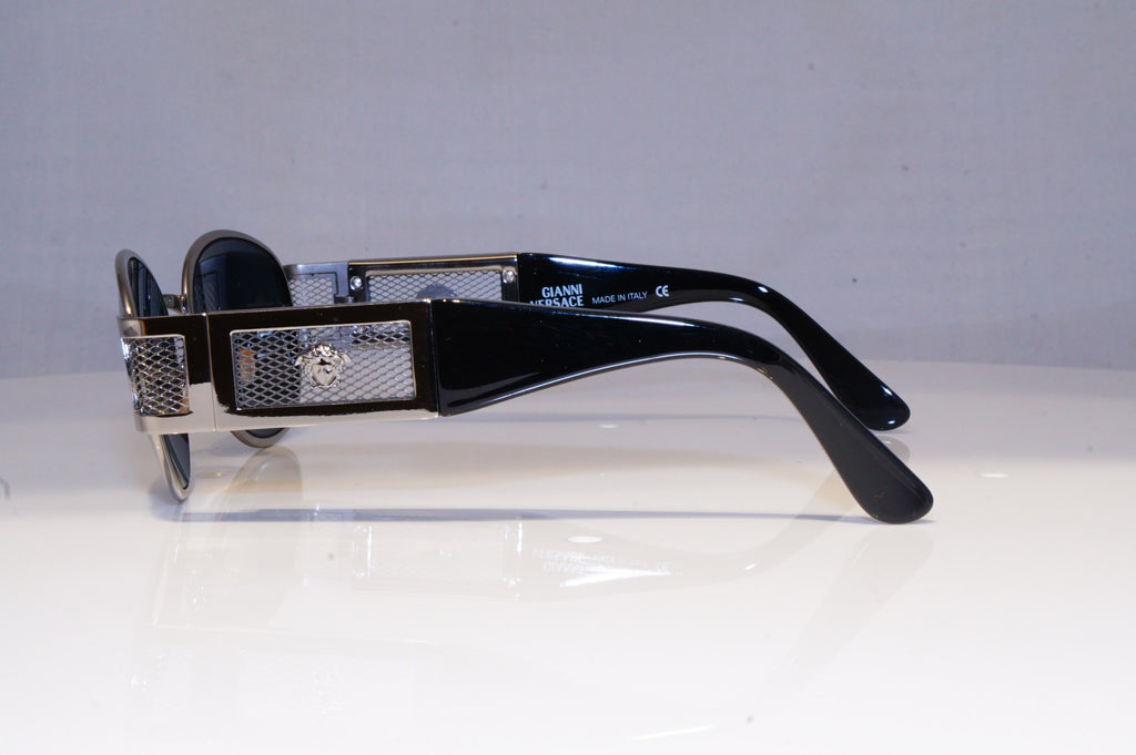GIANNI VERSACE Mens Vintage 1990 Designer Sunglasses Silver X27/M 29 20036 NOS