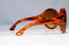 TOM FORD Womens Oversized Designer Sunglasses Brown Round Ali TF0221 53F 18813