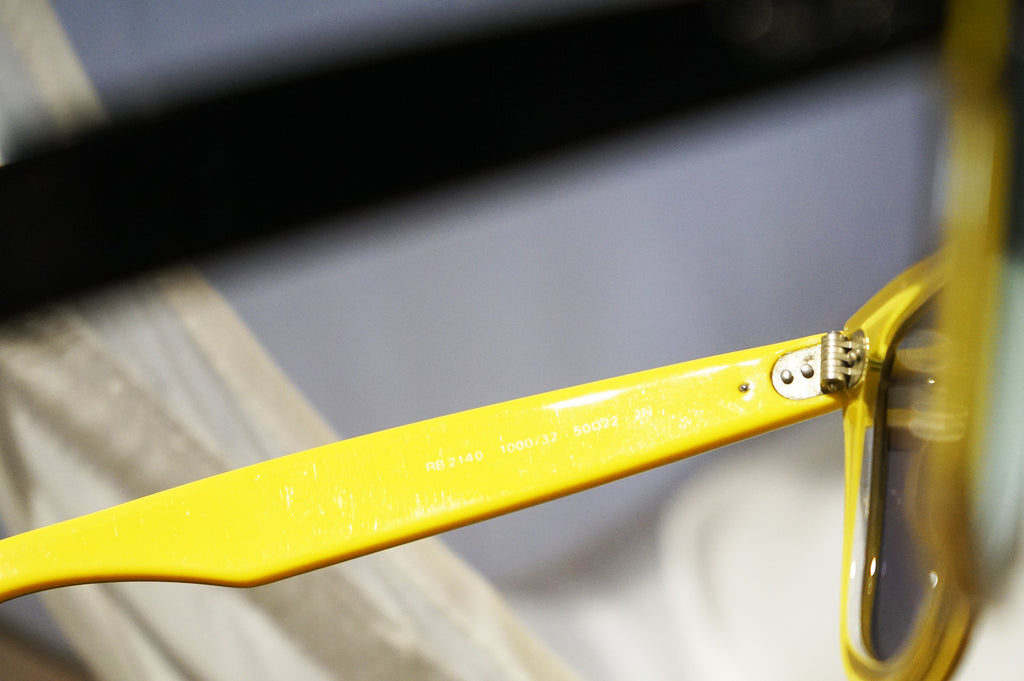 RAY-BAN Mens Unisex Designer Mirror Sunglasses Wayfarer RB 2140 1000/32 14831