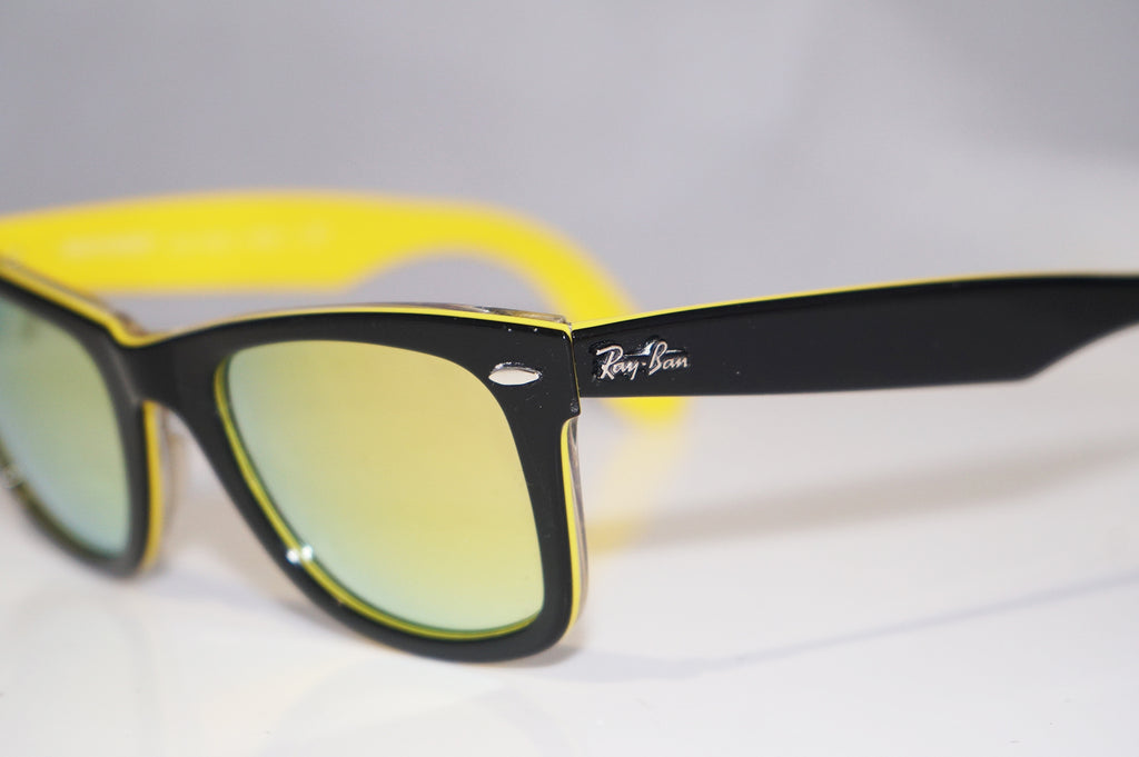 RAY-BAN Mens Unisex Designer Mirror Sunglasses Wayfarer RB 2140 1000/32 14831