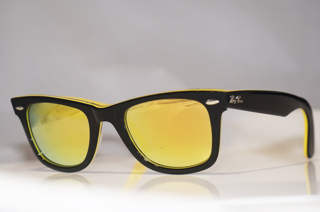 RAY-BAN Mens Unisex Designer Mirror Sunglasses Wayfarer RB 2140 1000/32 14831