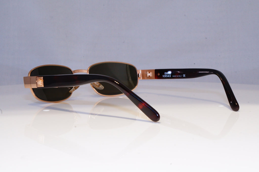 GIANNI VERSACE Mens Vintage 1990 Designer Sunglasses Gold X19 30 20068 NOS
