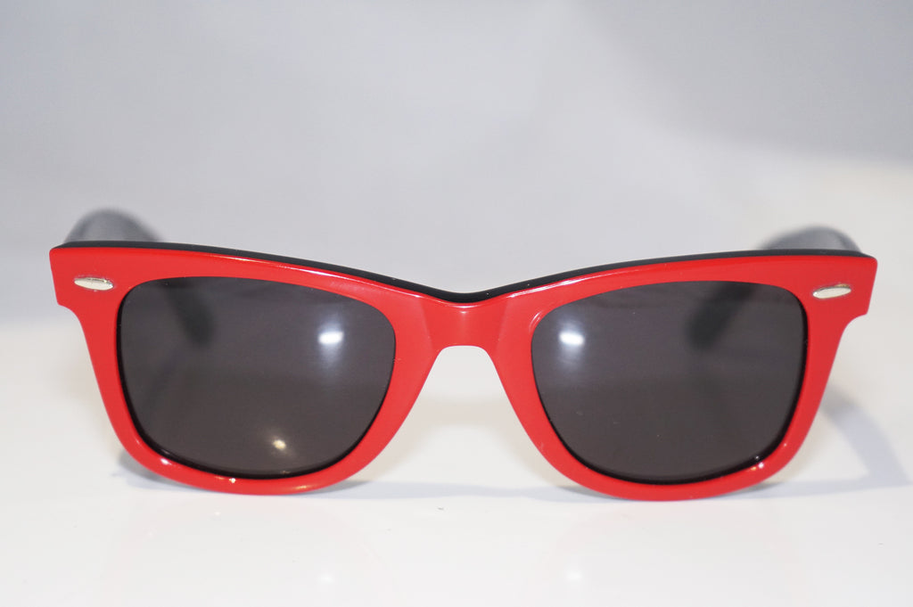 RAY-BAN Mens Unisex Designer Sunglasses Red Wayfarer RB 2140 955 14639
