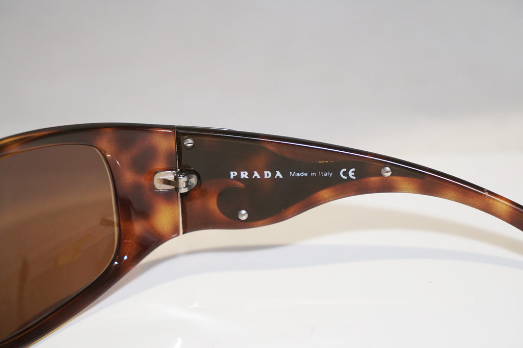 PRADA Womens Designer Sunglasses Brown Wrap SPR 03G 2AU-2Z1 13703