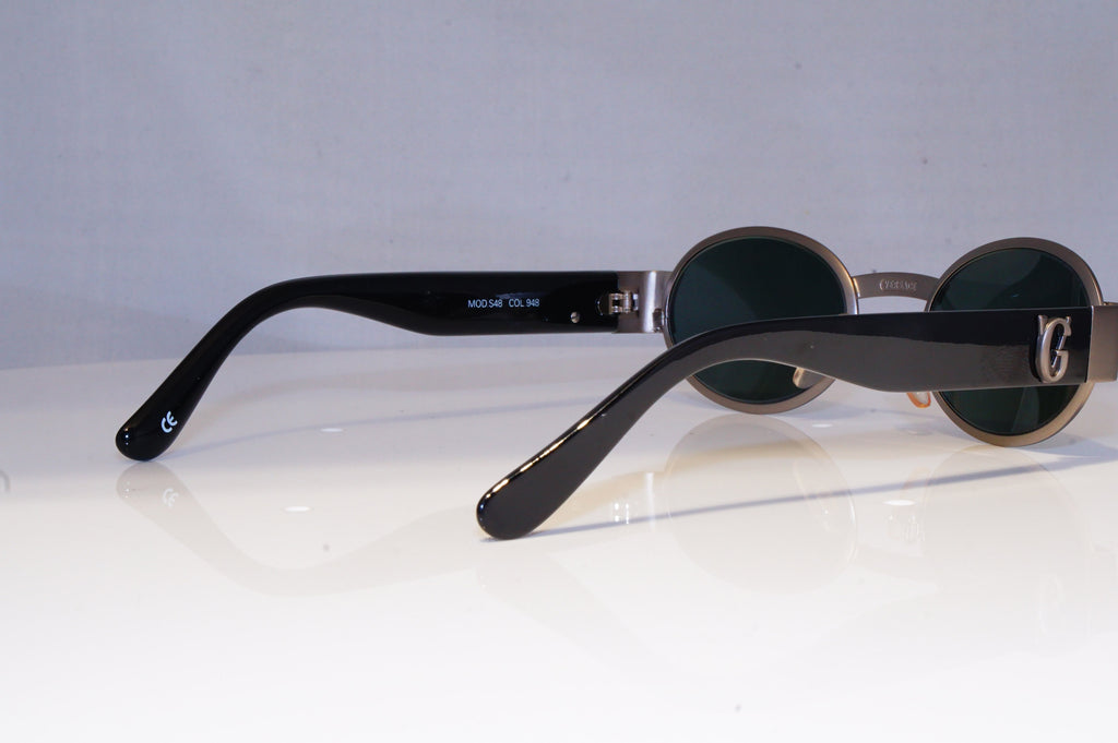 GIANNI VERSACE Mens Vintage 1990 Designer Sunglasses Silver S48 948 20054 NOS