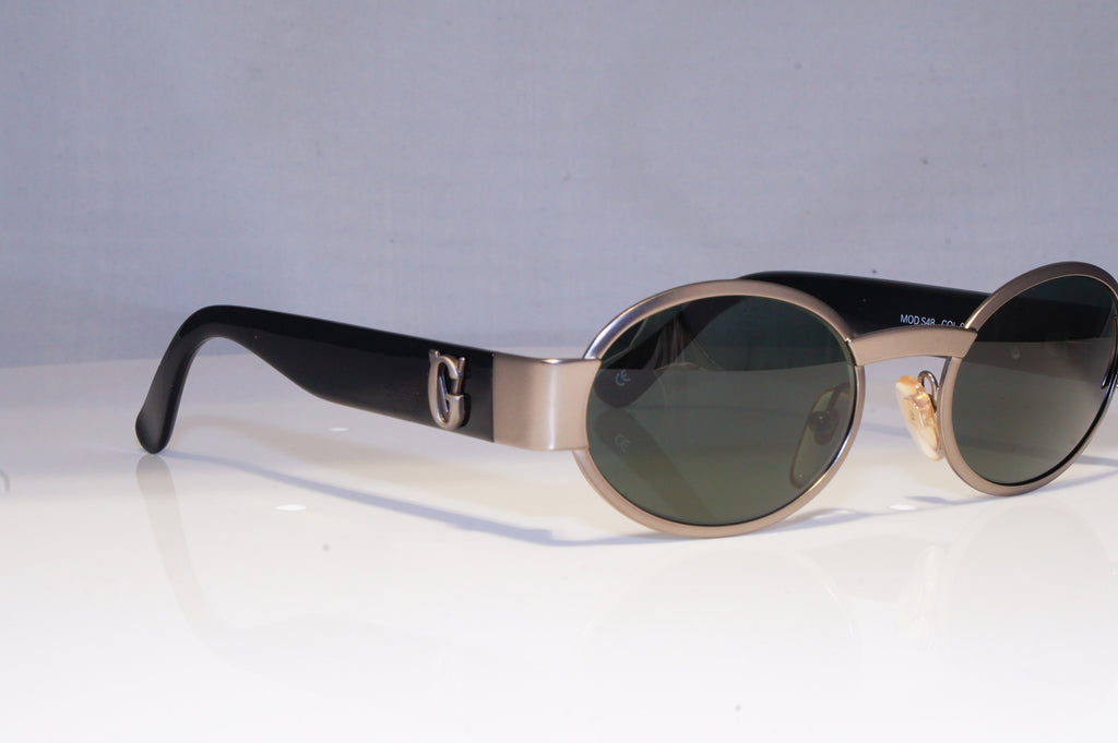 GIANNI VERSACE Mens Vintage 1990 Designer Sunglasses Silver S48 948 20054 NOS
