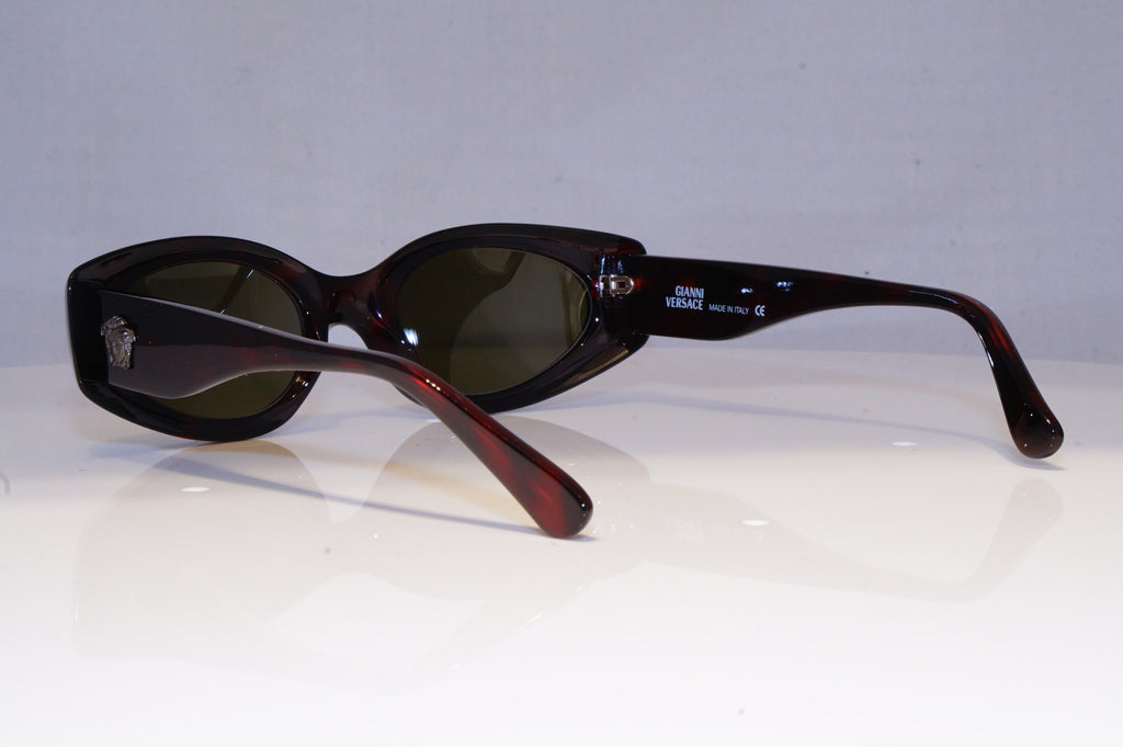 GIANNI VERSACE Mens Vintage 1990 Designer Sunglasses Brown 494 900 20032 NOS