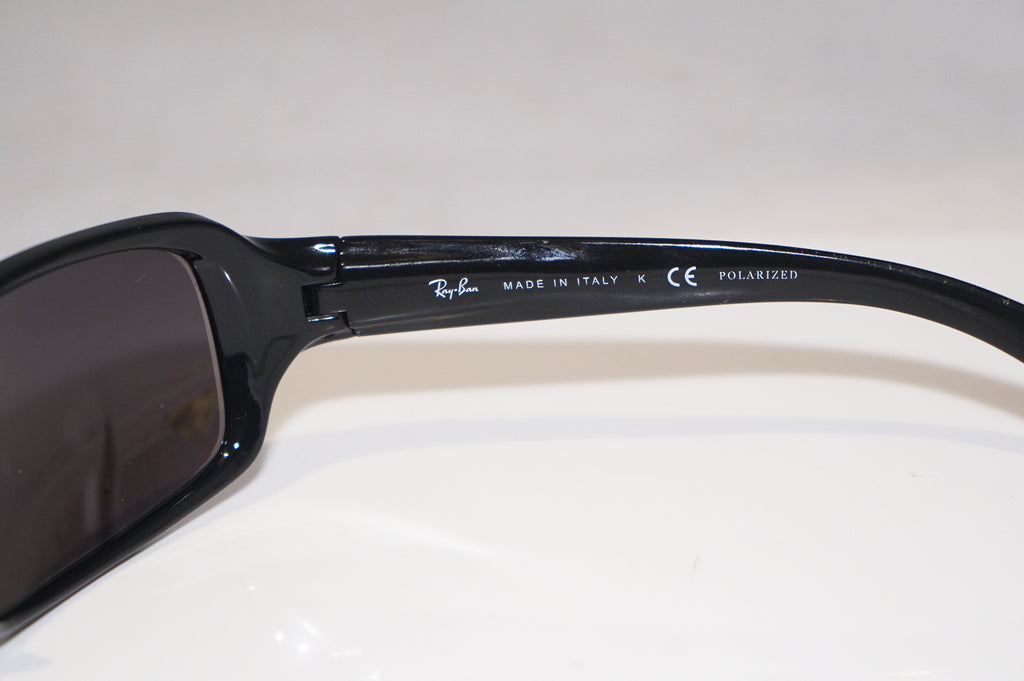 RAY-BAN Mens Designer Sunglasses Black Wrap RB 4075 601/58 14852