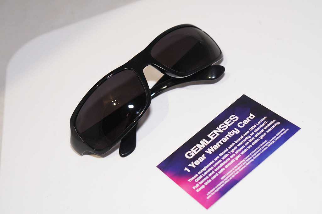 RAY-BAN Mens Designer Sunglasses Black Wrap RB 4075 601/58 14852