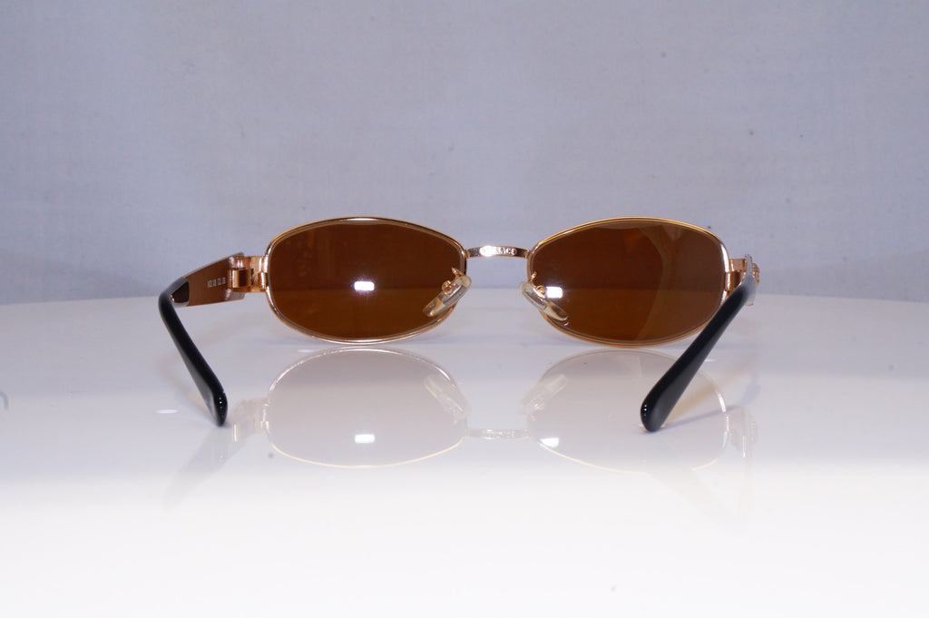 GIANNI VERSACE Mens Vintage 1990 Designer Sunglasses Gold X36 30 20028 NOS