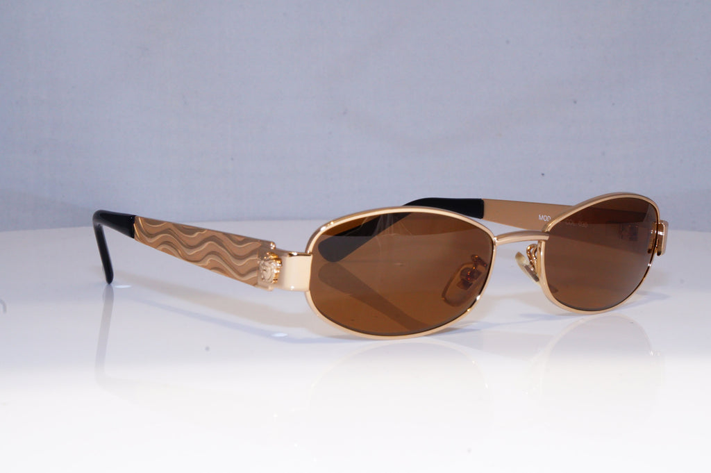 GIANNI VERSACE Mens Vintage 1990 Designer Sunglasses Gold X36 30 20028 NOS