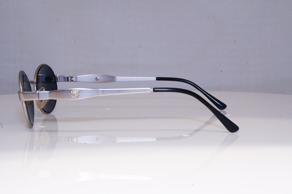 GIANNI VERSACE Mens Vintage 1990 Designer Sunglasses Silver S09 22M 20041 NOS