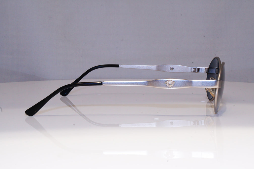 GIANNI VERSACE Mens Vintage 1990 Designer Sunglasses Silver S09 22M 20041 NOS