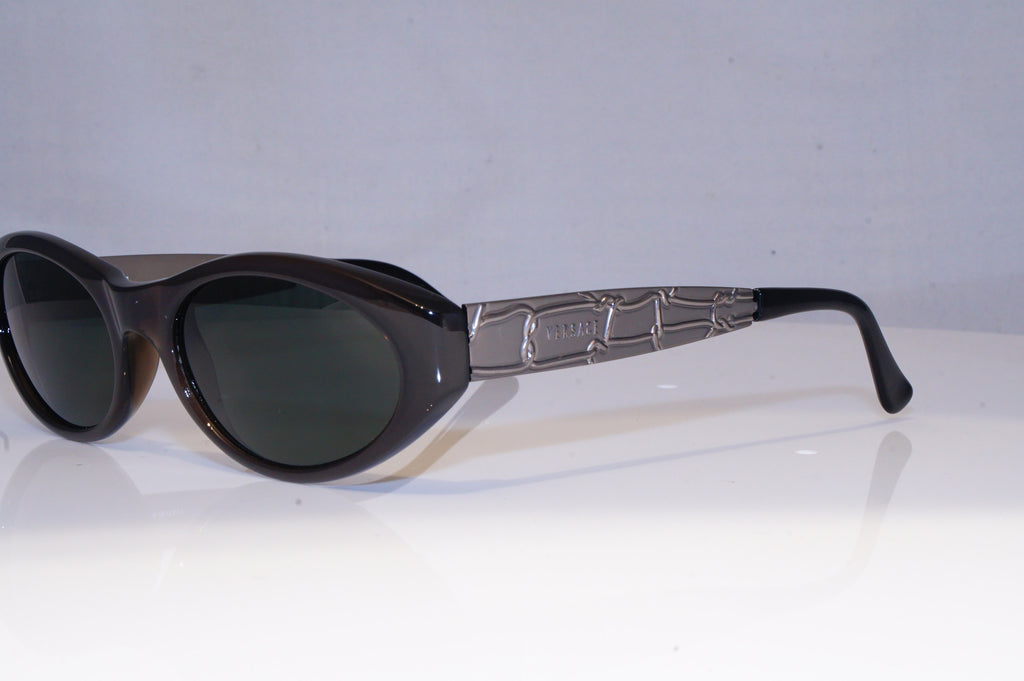 GIANNI VERSACE Mens Vintage 1990 Designer Sunglasses Silver 470/M 685 20057 NOS